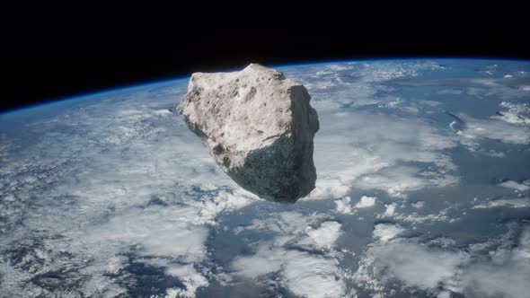 Dangerous Asteroid Approaching Planet Earth alt