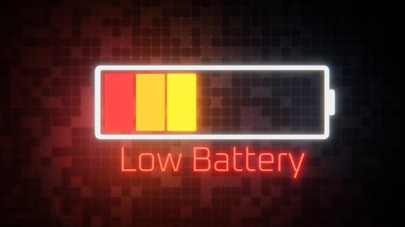 The Low Battery Indicator Flashes alt
