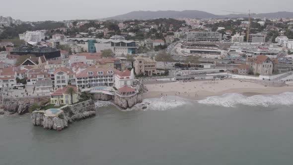 Cascais Portugal city beach