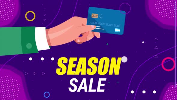 Season Sale Background
