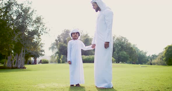 Family from the emirates