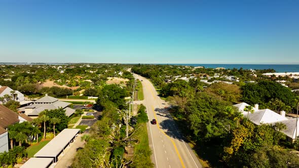 A1 A Road Vero Beach Fl 4k Drone Video