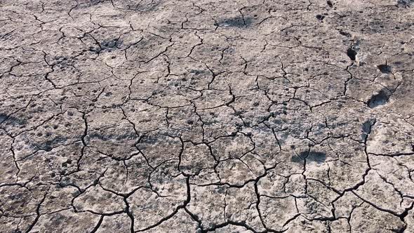 Dried up lake