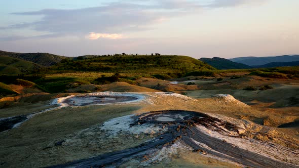 Mud Volcano Timelapse