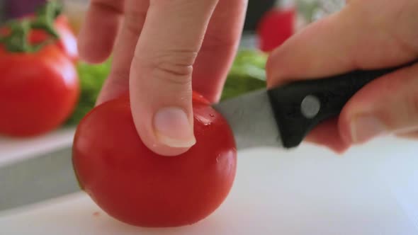Tomato Cutting