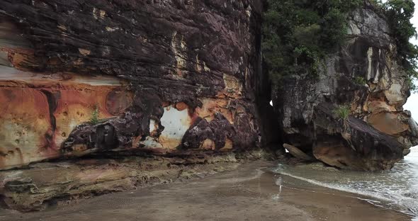 The Beaches at the most southern part of Borneo Island