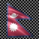 Nepal waving flag looped - VideoHive Item for Sale