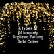 Stylized Falling Gold Coins - VideoHive Item for Sale
