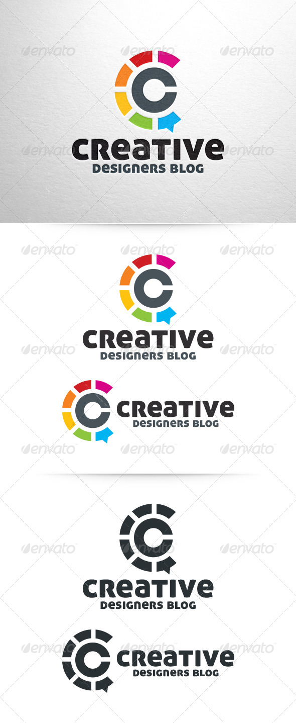 Creative Blog - Letter C Logo