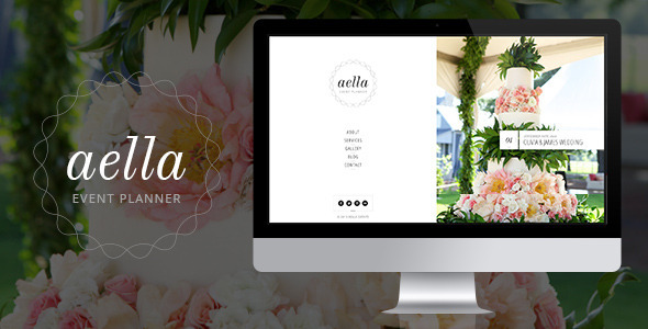 Aella :: PSD Template for Event Planners