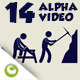 14 Videos Of People Working Icons - VideoHive Item for Sale