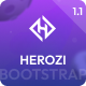 Herozi - Bootstrap Admin & Dashboard Template - CodeCanyon Item for Sale