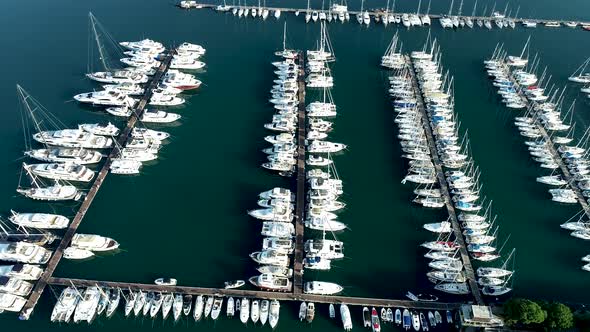 Boats In Harbor