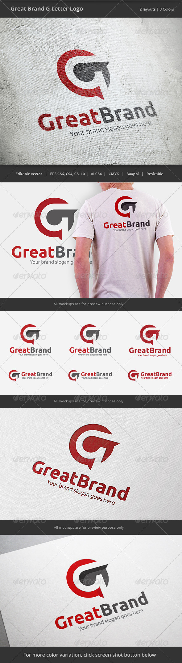 Great Brand Letter G Logo