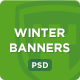 Winter Banners - Winter Specials Banner Set - GraphicRiver Item for Sale