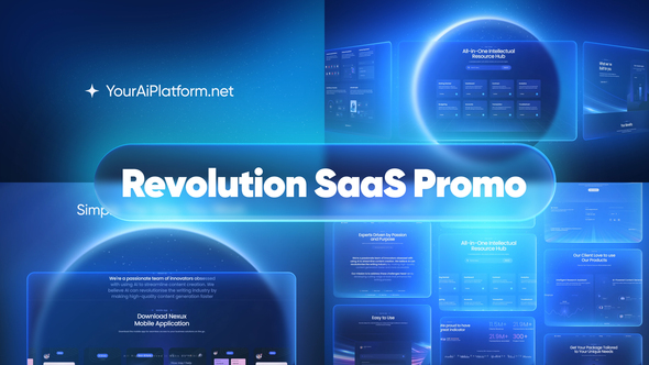 Revolution SaaS Product Promo - Ai Website Promo
