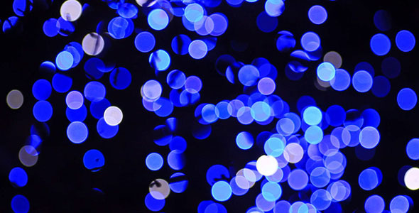 Blue Bokeh