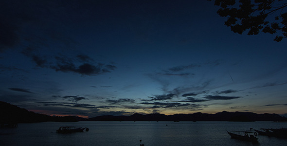 Dawn at Langkawi Island Time Lapse 01