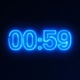 Neon Light 60 Seconds Countdown - VideoHive Item for Sale