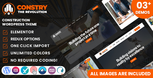 Constry - Construction WordPress Theme