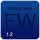 FW Responsive Pricing Table - CodeCanyon Item for Sale