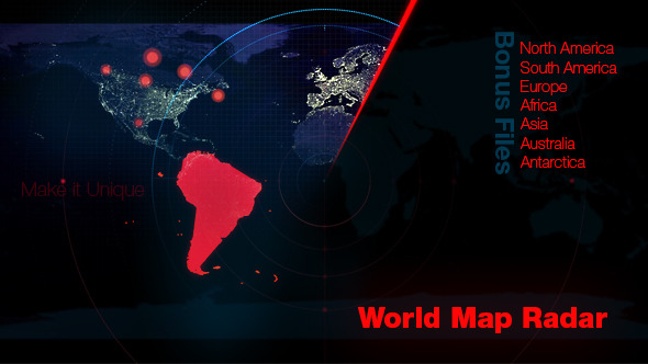 World Map Radar alt