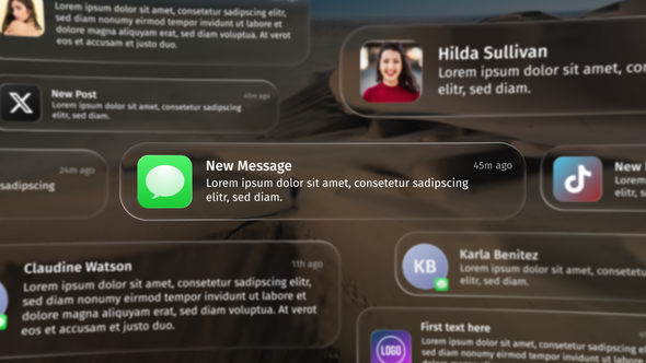 Liquid Glass Notifications Kit