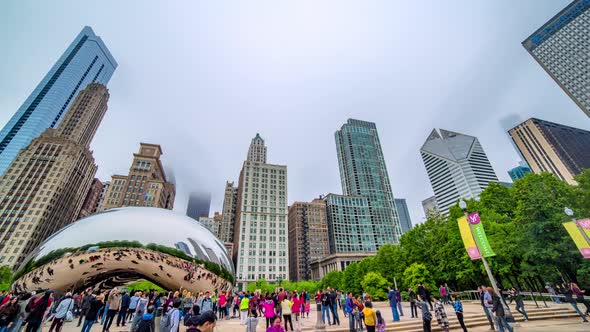 4K Chicago Skyline