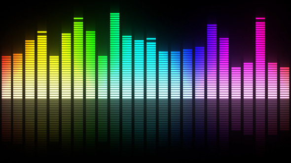 Colorful Audio Equalizer