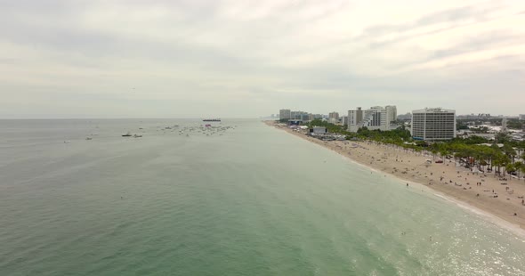 5k Aerial Video Fort Lauderdale Beach Fl. Tortuga Music Festival On The Beach
