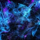 Blue molecules in slow motion - VideoHive Item for Sale