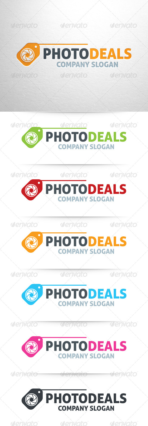 Photo Deals Logo Template