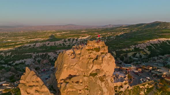 The best landscapes of Cappadocia aerial view 4 K