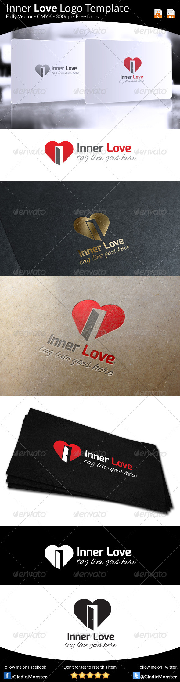 Inner Love Logo Template
