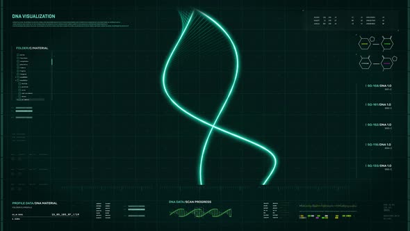 Advanced DNA Visualization By Bio Medical Program For Health Diagnostic alt