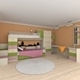 Child's Bedroom Furniture Set - 3DOcean Item for Sale