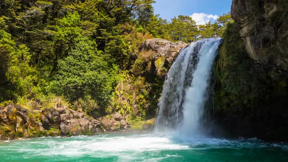 Small Waterfall in New Zealand