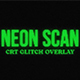 Neon Scan CRT Glitch Overlay - VideoHive Item for Sale