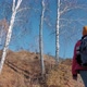 Woman Traveller Enjoys Hiking - VideoHive Item for Sale