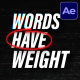 Text Animation Dynamic \ AE - VideoHive Item for Sale