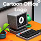 Cartoon Office Logo - VideoHive Item for Sale