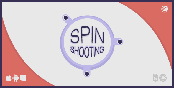 Spin Shooting - HTML5 Game Template