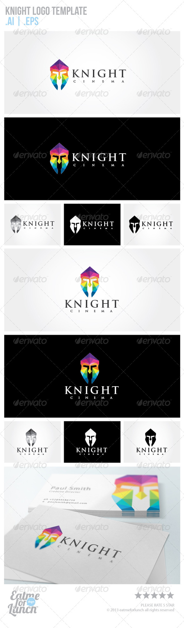 Knight Logo Template