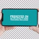 Smartphone Video Placeholder in Hands - VideoHive Item for Sale