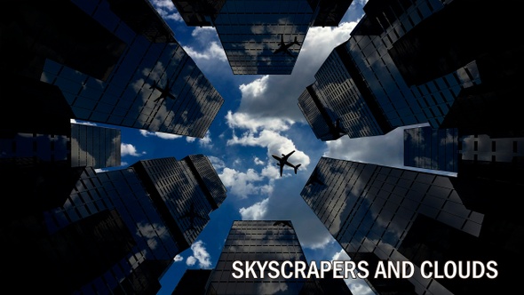 Skyscrapers And Clouds