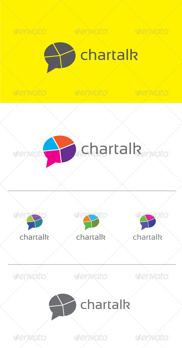 Chartalk Logo Template