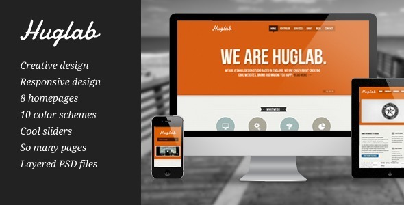 Huglab - Responsive Multi-Purpose Business Site