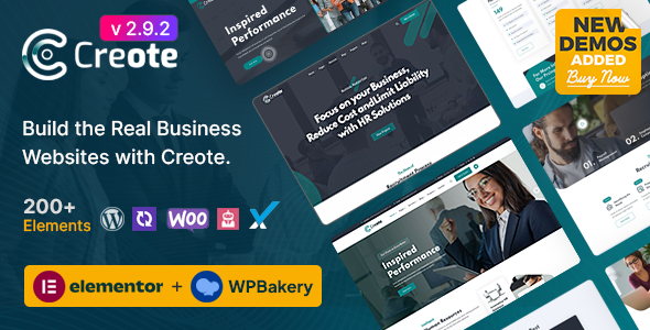 Creote - Corporate & Consulting Business WordPress Theme