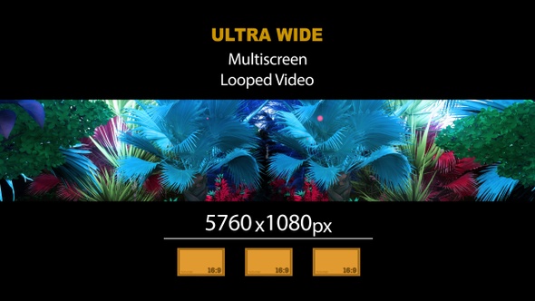 Ultra Wide HD Luxury Magic Garden Hall 17