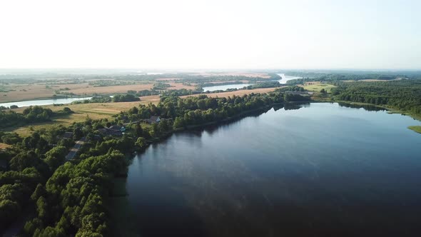 Beautiful Landscape Of Lake Biklozha 02